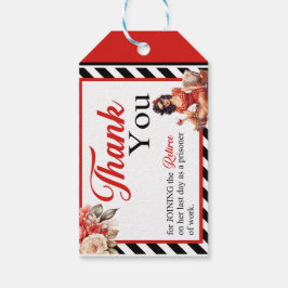 Pinupet Pension Party Presentetikett