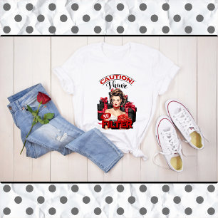 Pinupet Retro-julnummer, filter T Shirt