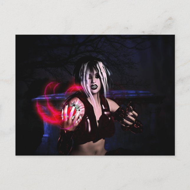 Pinupet Strigori Magick Gothic Girls Vykort (Framsida)