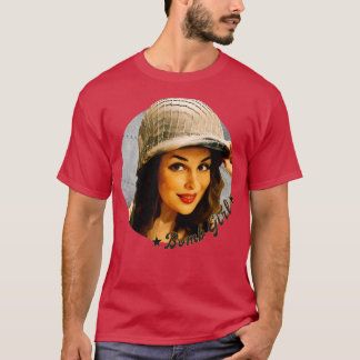 Pinuppa flicka från WW2 40-talet T Shirt