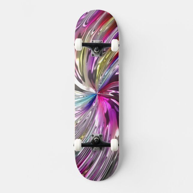 Pinwheel 6A-6D Bildalternativ Skateboard Bräda 20,5 Cm (Framsida)