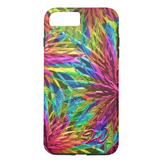 PinWheel Glass Art 1 Case-Mate iPhone Skal (Baksida)