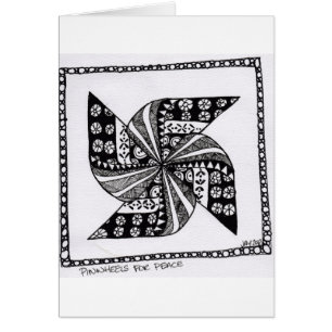 Pinwheel Hälsningskort