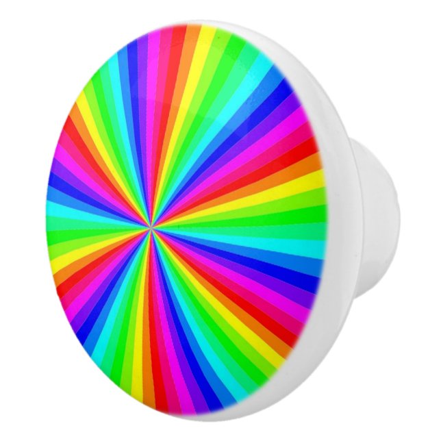 PINWHEEL RAINBOW KNOPP (Höger)
