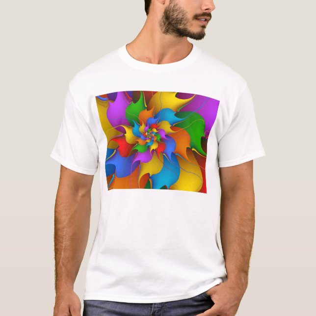 Pinwheel Tee Shirt (Framsida)