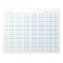 Pinyin Tianzi Rutigt Papper, Kinesisk Skrivövning Anteckningsblock