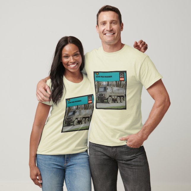 PINZGAUER 6X6 MILITÄR LASTBIL TEE SHIRT (Unisex)