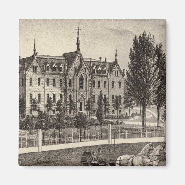 Pio Nono College & Normal School Magnet (Framsidan)