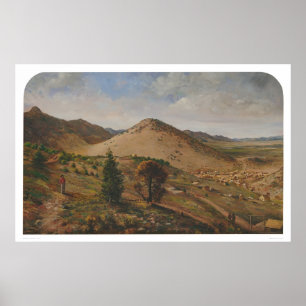 Pioche Lincoln County, Nevada (1186) Poster