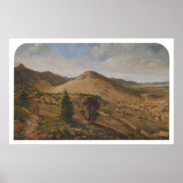 Pioche Lincoln County, Nevada (1186) Poster (Framsidan)