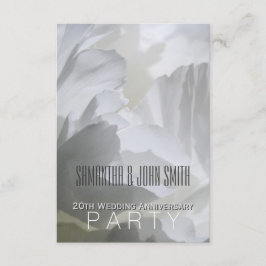 Pion 20-årsjubileum Bröllopsfest Inbjudan 1