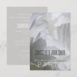 Pion 30-årsjubileum Bröllopsfest Inbjudan 1