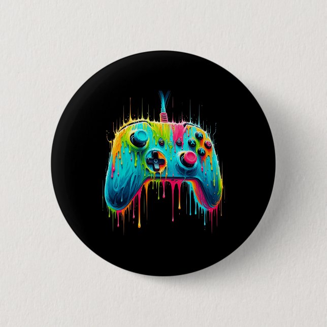 Pion för spelande Gamer grafisk design  Knapp (Framsida)