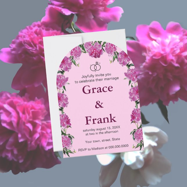 Pion inbjudan. Inbjudan (Skapare uppladdad)