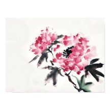 Pion japansk minimal konst målning