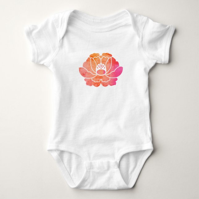 pionblomma t shirt (Framsida)