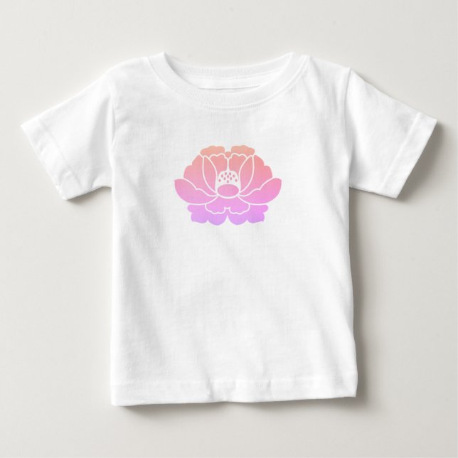 pionblomma t shirt (Framsida)