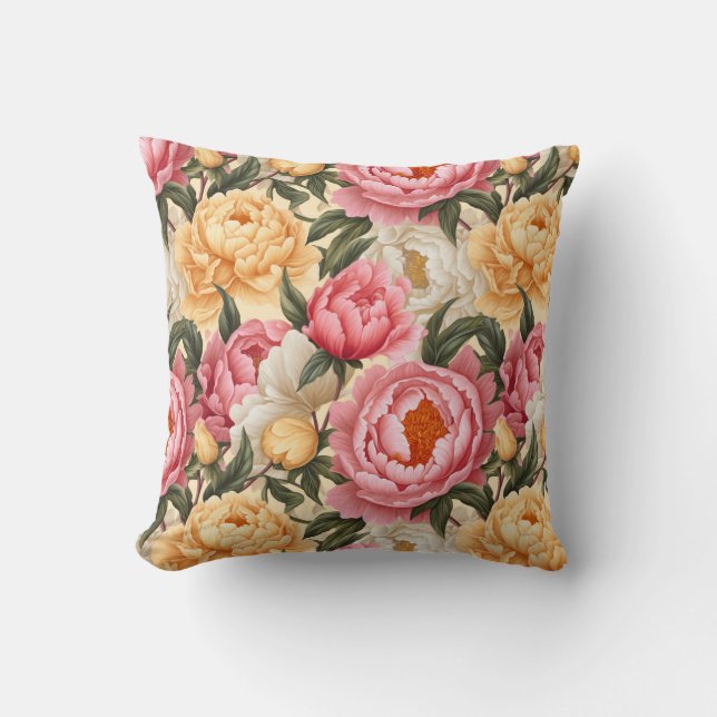 Pionblommor Kudd Kudde (Framsida)