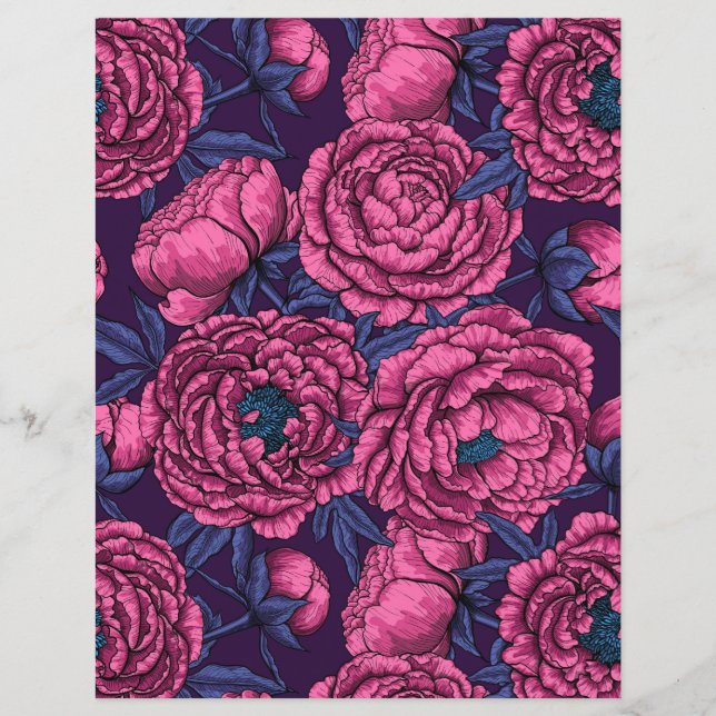 Pionbukett (Framsida)