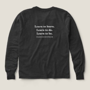 Pioneer Acton Academy Girls Tri-Blend-Långärmad T Shirt