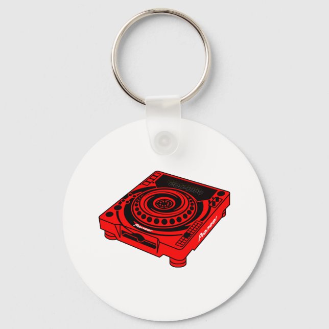 Pioneer CDJ 1000 Nyckelring (Framsida)
