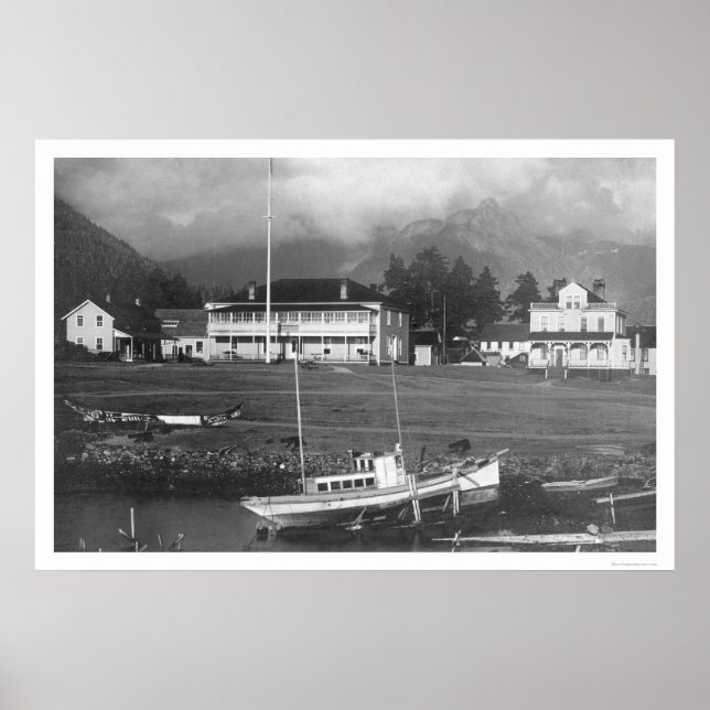 Pioneer House Sitka, Alaska 1912 Poster (Framsidan)