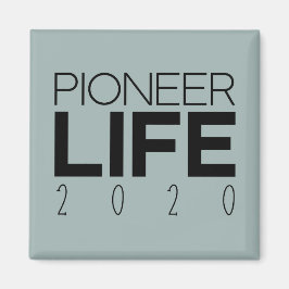 Pioneer Life 2020 Grått Blue Magnet
