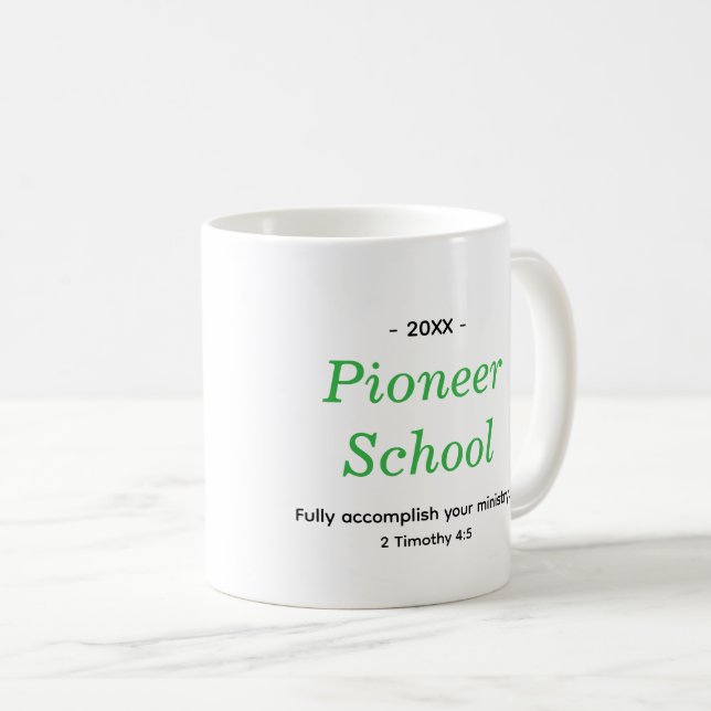 Pioneer Mugg | JW Mugg (Framsida höger)