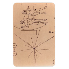 Pioneer Plaque Flexible Magnet