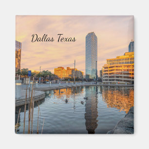 Pioneer Plaza Pond Morgon Square Magnet