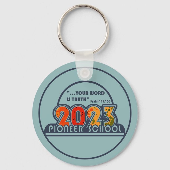 Pioneer School 2023 Keychain Nyckelring (Framsida)
