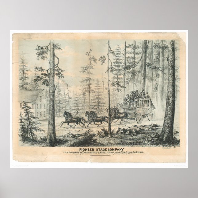 Pioneer Stage Company (0065A) Poster (Framsidan)