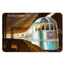 Pioneer Zephyr 1934 Premium Flexi Magnet