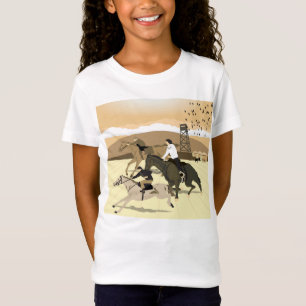 Pioneers från Ryssland rider hästar T Shirt