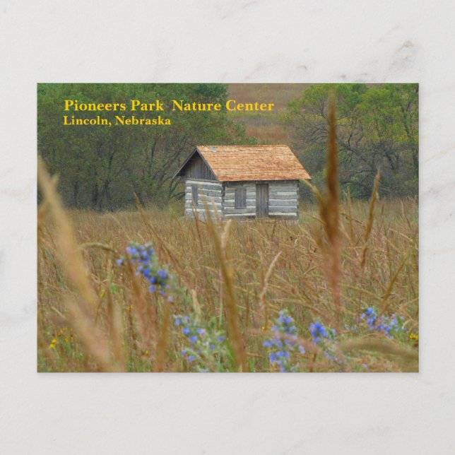 Pioneers Park Nature Center Lincoln, NE #8n Vykort (Framsida)
