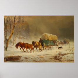 Pioneers som gör att Snö storm går hem Poster