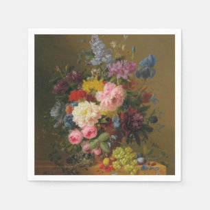 Pioner, Tulpaner, Rosor och Iris - A. Bloemers Pappersservett