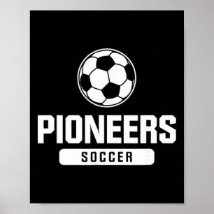 Pionjärer Fotboll För Grundskola, Mellanstadiet Oc Poster