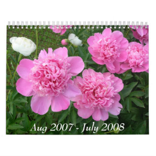 Pionkalender Aug 2007 - Juli 2008 Kalender