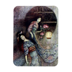 “Pionlyktan” av Warwick Goble Magnet