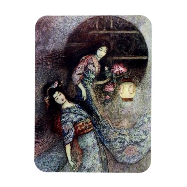 “Pionlyktan” av Warwick Goble Magnet (Vertikal)