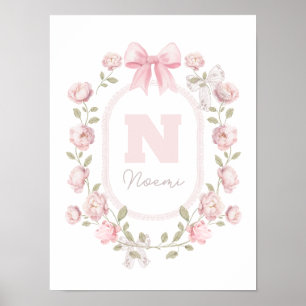 pionram första namn flickbaby poster