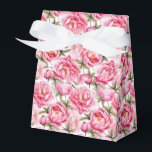 Piontryckfest Förvaringslåda för Godis Presentaskar<br><div class="desc">Presentlåda för fester med vacker rosa pioner blommönster. 
Anpassa denna artikel eller köp som den är.
Tips: Lägg bara till dina fantastiska godsaker och lägg till lite festlig band. 


Bilden är licensierad</div>