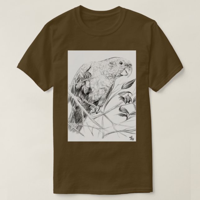 Pionus Parrot T Shirt (Design framsida)