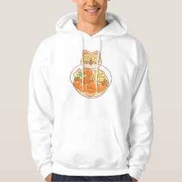 Piou Shiba Hund: Kawaii Köttbulls Soppa Spa Hoodie