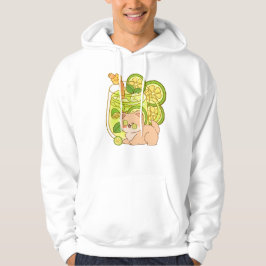 Piou Shiba: Uppfriskande Mint Lemonad Spa Hoodie
