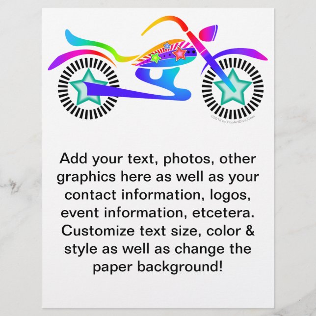 PIP Art MOTORCYCLE-reklamflygare Reklamblad (Framsidan)