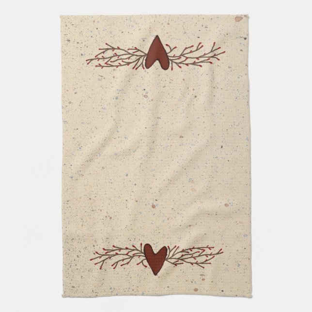 Pip Berry Heart Kitchen Towel Kökshandduk (Vertikal)