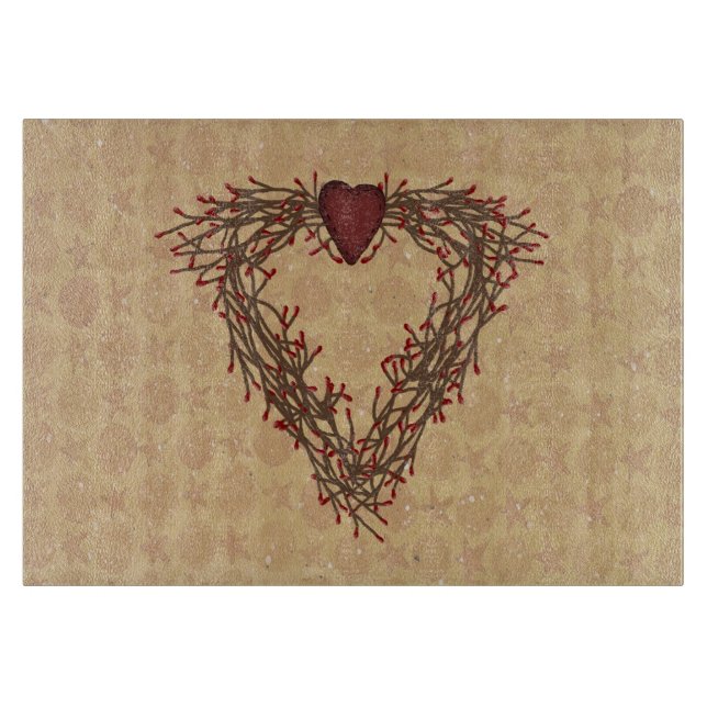 Pip Berry Heart WAN Glass Clearance Board (Framsidan)