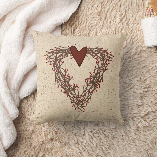 Pip Berry Heart WAN Pillow Kudde (Filt)